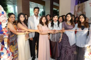Ribbon cutting at Hi Life Exhibition Chennai 2025 with guests and dignitaries.